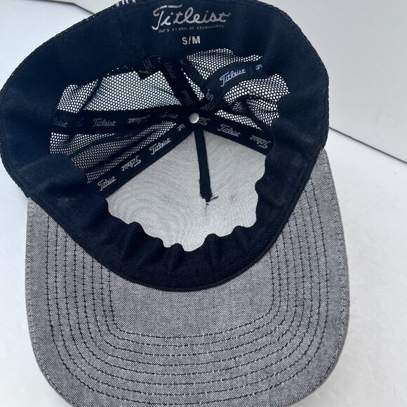Titleist Flex Golf Hat Cap Adjust to Fit Mesh White And Gray‎ S/M (set Of 2) - Picture 8 of 10